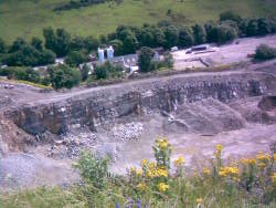 Overview of Quarry Floor 14 July 2009